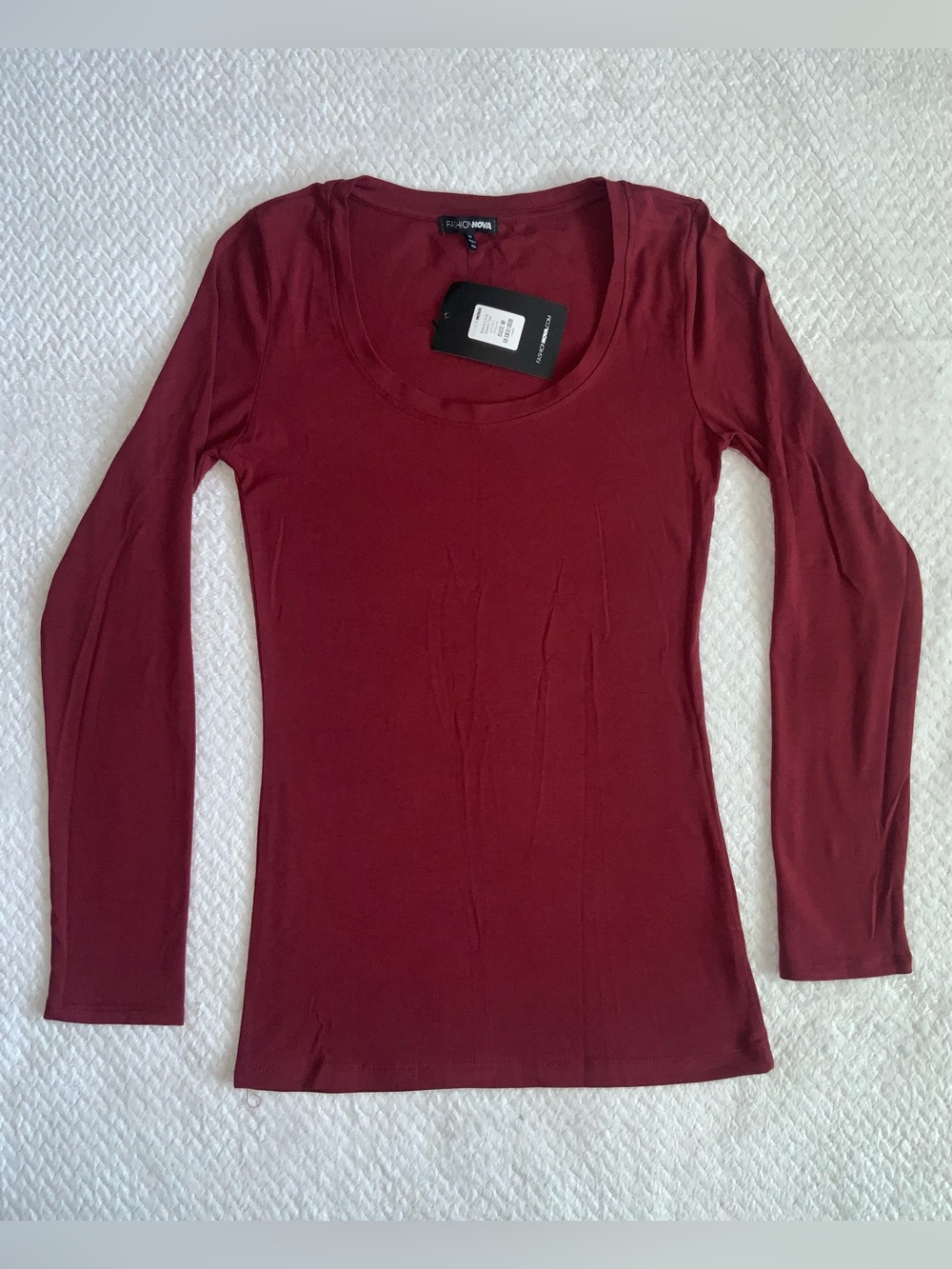 Fashion Nova Briana Long Sleeve Shirt